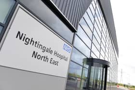 NHS Nightingale Hospital North East.