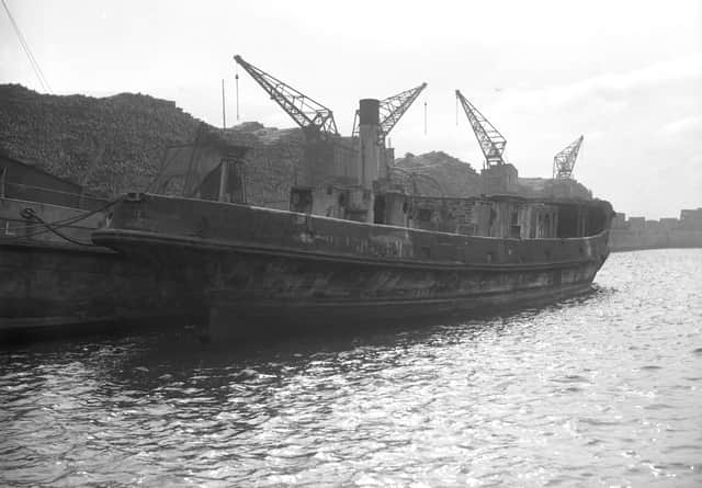 Cretehawser photographed by the Echo in September 1935