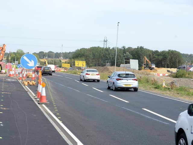 Newcastle Road A184 eastbound lanes have reopen following months of restrictions.