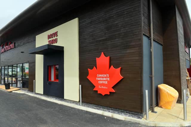 Tim Hortons fast food restaurant is due to open at the Galleries Washington.