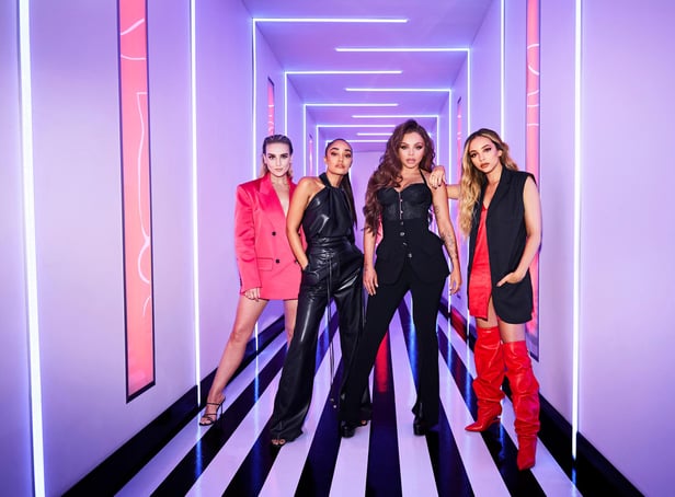 Little Mix The Search has been postponed and will air on October 24. Photo credit: BBC/Modest TV/Zoe McConnell