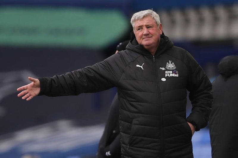 Incredibly, Bruce has the WORST win percentage of his managerial career at Newcastle. In 79 managed so far, the 60-year-old has lost 34, winning just 23.