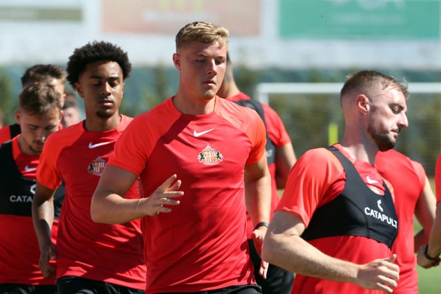The Sunderland players are working hard in Portugal.  Picture by Ian Horrocks.