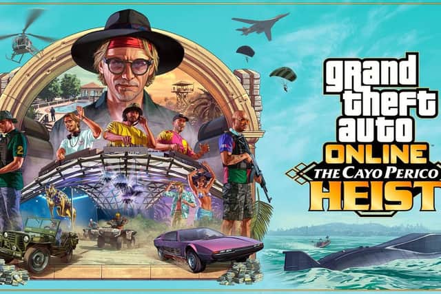 The Cayo Perico Heist is the biggest update to GTA Online since the game's launch many years ago (Image: Rockstar Games)