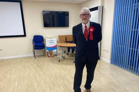 Labour's John Usher has taken the Redhill seat for the party.