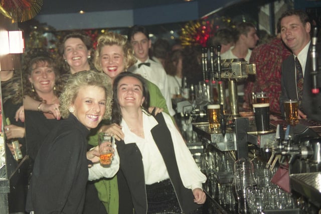 Finos Nightclub in Park Lane was in the picture just days before Christmas in December 1992. Does this bring back happy memories?