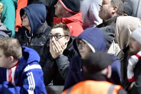 This picture aptly sums up Sunderland's evening