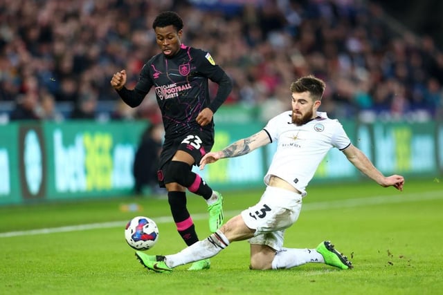 Swansea fans were chanting they want the left-back to stay last month, yet head coach Martin has said he still expects the 26-year-old to leave South Wales at the end of his contract this summer. Manning has played as a left-back and left winger this season, contributing with five goals and nine assists.