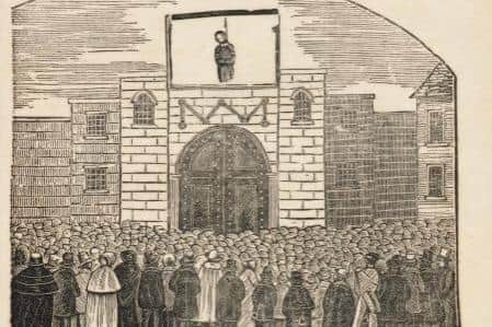 It might seem weird to us, but County Durham's last public execution, the horrific "double" hanging of Matthew Atkinson in 1865, was enjoyed by the watching crowd.