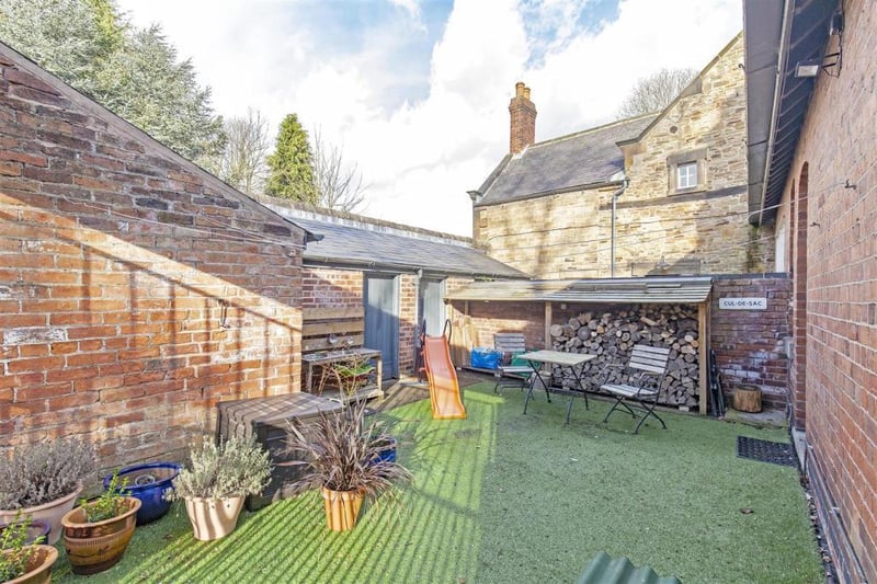 Secure and enclosed courtyard, provides great storage space within the outbuildings