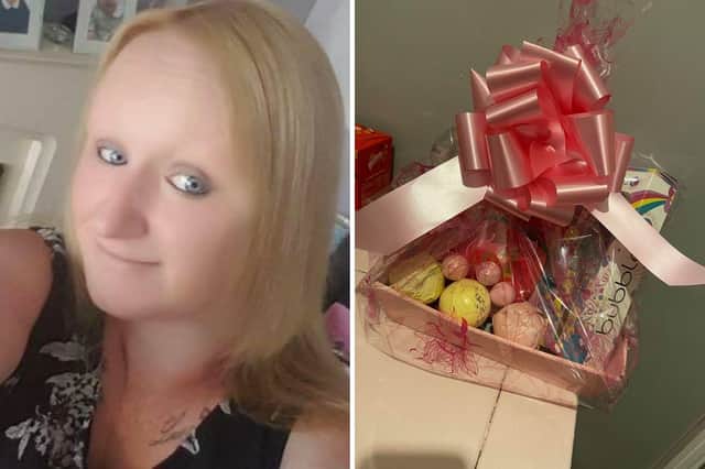 Stephanie Renwick is now making hampers for children and adults facing bullies