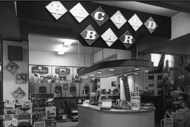 A look at the record bar. Who remembers it?