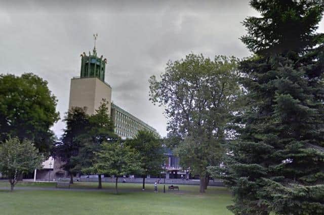 Newcastle Civic Centre, the council's HQ. Picture c/o Google Streetview.