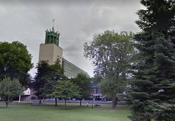 Newcastle Civic Centre, the council's HQ. Picture c/o Google Streetview.