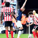 Patrick Roberts playing for Sunderland.