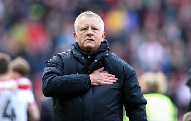 Chris Wilder reached the milestone of 100 wins as Sheffield United manager earlier this season