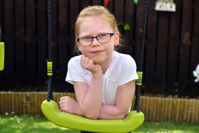 Washington schoolgirl Jessica Willey, seven, is in the running for a Brave Britons award.