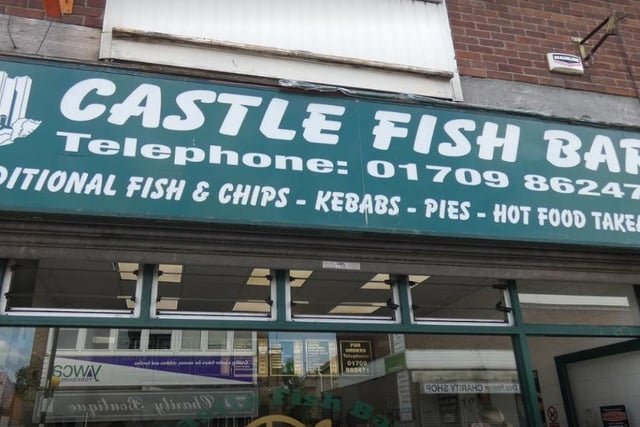 Castle Fish Bar, 54 Church Street, Conisbrough, Doncaster, DN12 3JJ. Rating: 4.7/5 (based on 44 Google Reviews). "Best fish and chips in the country, I moved to Denaby a couple of months ago and a kind neighbour recommended Castle Fish Bar. Excellent service and lovely atmosphere and service."