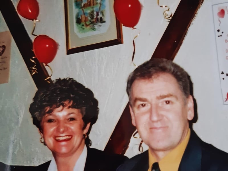 Alice Margaret Green, said: "45 years married this Sunday Valentine's Day.
And still madly in love."