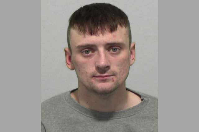 Adam McKeith has been jailed for four months after admitting a domestic violence attack.