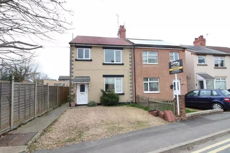 This home is described as an “ideal family home”, and features two reception rooms, extended kitchen, driveway for two cars, three bedrooms, an upstairs and downstairs bathroom and is situated close to the city centre. Available for offers over £200,000.