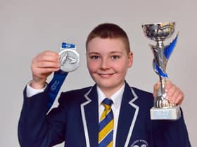Academy 360 student Finley Jones, 11, has secured a place in the Schools National Trampoline Competition finals.