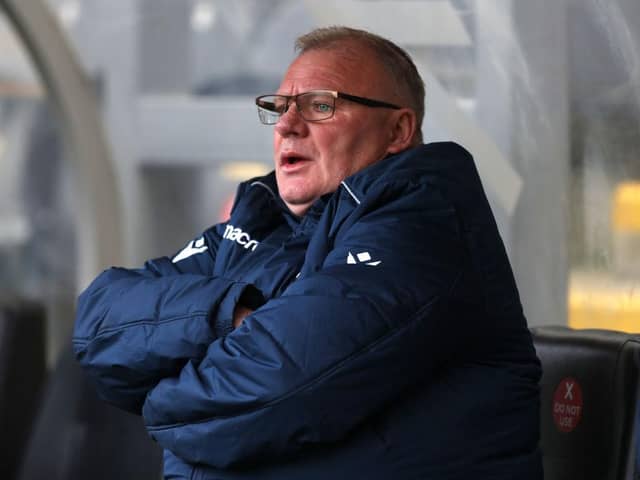 Gillingham boss Steve Evans.