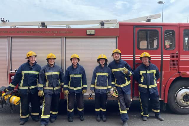 Meg Baines enrolled on a Prince’s Trust personal development course with TWFRS in May 2022.