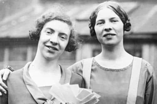 Sunderland war heroes, Ida (left) and Louise Cook.