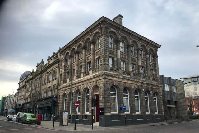A historic building in High Street West, adjacent to the Hutchinson's Buildings, looks likely to be converted into flats. Picture by Ian McClelland.