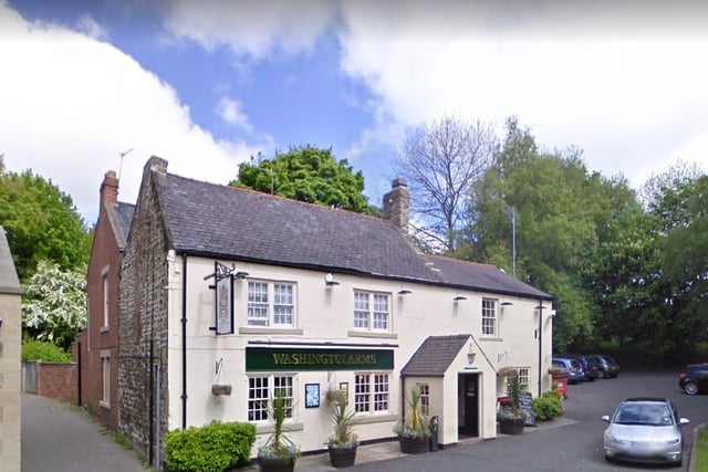 The guide describes The Arms as as 'a popular and well-established pub facing Washington village green and adds 'the main bar has three handpulls and usually serves a Maxim beer'