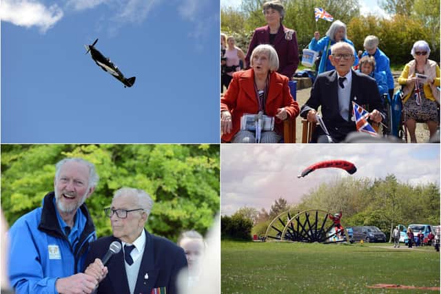 A celebration of 101-year-old Len Gibson's life was held in Herrington Country Park.