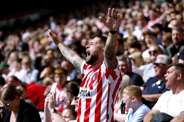 Sunderland thrashed Southampton 5-0 at the Stadium of Light – with our cameras in attendance to capture the action! Photo credit: Will Matthews/PA Wire.