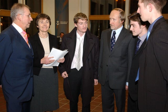 Former Education Minister Estelle Morris was the special guest at the St Aidan's prize giving in 2005. Did you get to meet her?