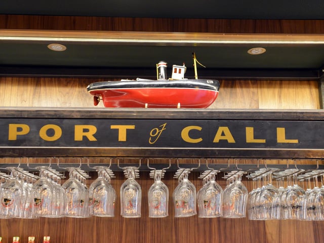 Port of Call has a range of food, from gyros and burgers to loaded fries and tacos. Prices are slightly higher here at around £16 per meal.