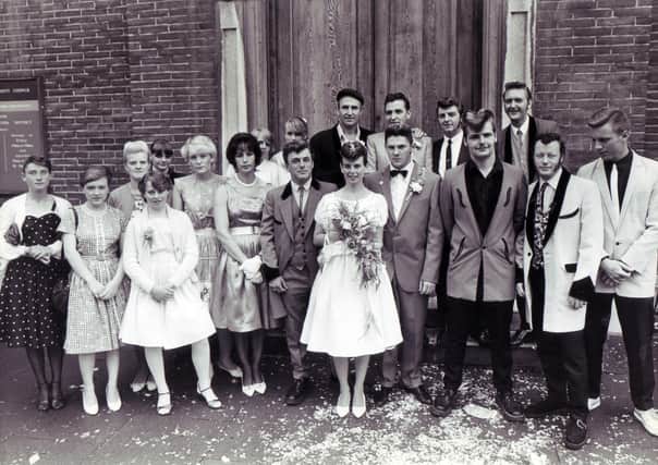 Ready teddy go for this themed wedding at Chesterfield Register Office in 1983. Are you among the guests?