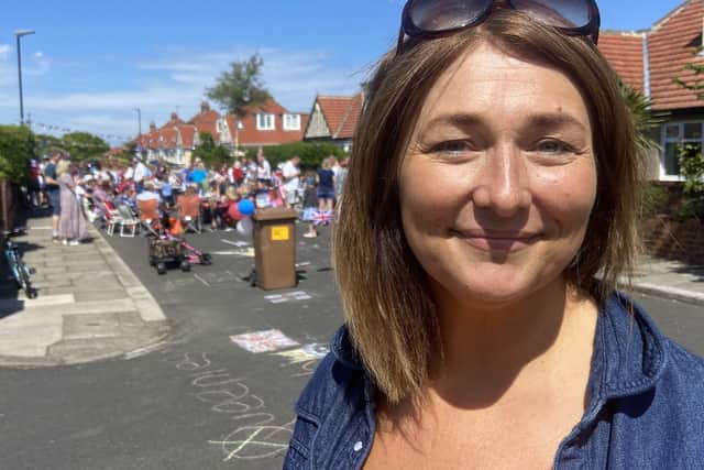 Fiona Simpson, organiser of the Clifton Road Jubilee party./Photo: Frank Reid