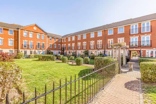 This house in Captains Row, Old Portsmouth, is on sale for £970,000.