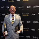 David Boucher, of ATW Tree & Landscaping Specialists Ltd, won the Community Hero Award at the Checkatrade Regional Awards.