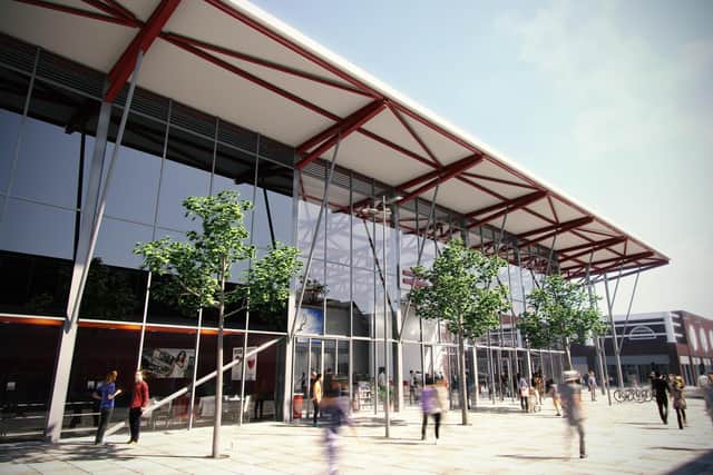 How the new Sunderland station could look once work is complete.