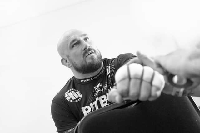 Phil fights out of TFT MMA in Seaham