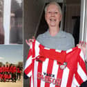 Jo Copeland who has donated her late husband's SAFC shirts to Sunderland AFC Keroche in Kenya.