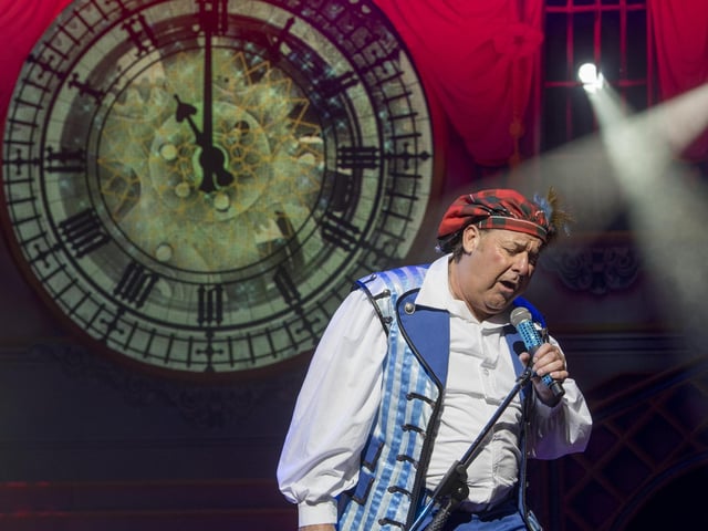 Andy Gray on stage at the King's Theatre in Edinburgh, playing Buttons in Cinderella.
The Perth-based actor was one of the stars of the Christmas pantomime at the King's Theatre in Edinburgh each year.
