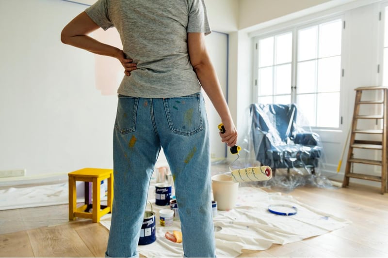 Non-essential work inside people’s homes, such as painting, decorating or repairing, can take place.