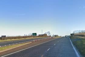 The collision occurred on the A690