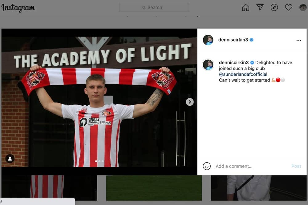 Dennis Cirkin's Instagram