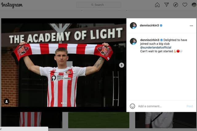 Dennis Cirkin's Instagram