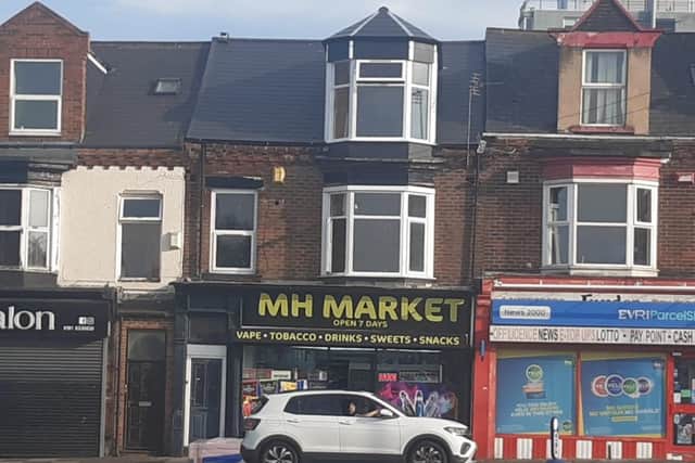 Plans have been submitted for a new six-bedroom HMO above a shop at 173 Roker Avenue. Photo by LDRS.
