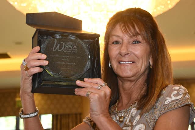 Wearside Women in Business Inspirational Woman of The Year award winner Janette Husband.