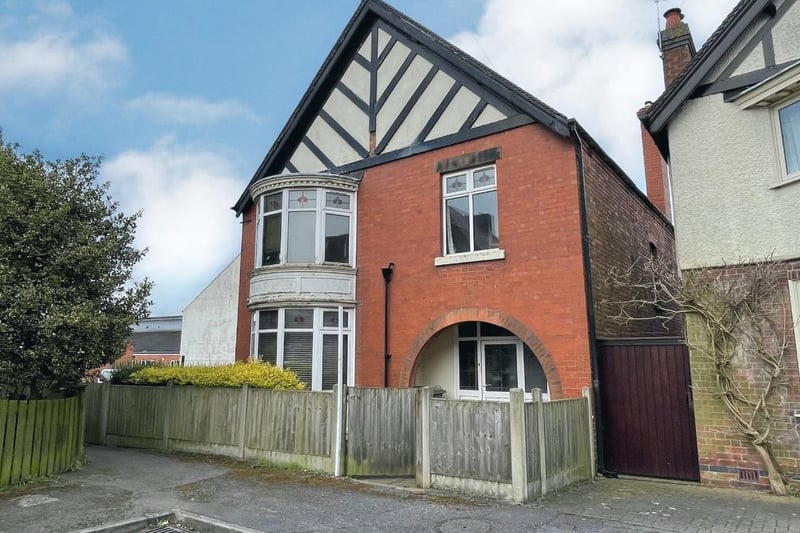This three-bedroom, detached home, in need of updating, has a guide price of £80,000-plus.